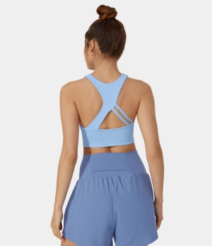 Halara Backless Cut out Cropped Running Tank Women's Tops Dutch Canal | OTEMSXI-69