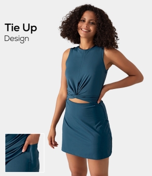 Halara Everyday 2-Piece Activity-Successful Women's Dress Blue Bayou - Oxford Blue | 029581-GXO