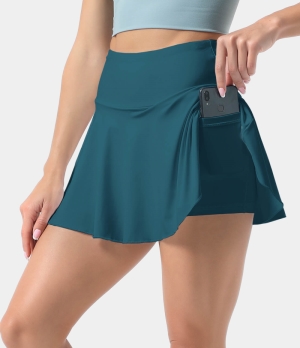 Halara Everyday Cloudful® Air 2-in-1 Tennis-Marvelous Women's Skirts Legion Blue | 542698-AZF