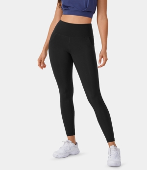 Halara High Waisted Butt Lifting Stretchy Yoga Women's Leggings Black | 794358-ILP