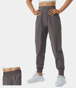 Halara High Waisted Elastic Waistband Casual Women's Jogger Eiffel Tower | 849620-ERX