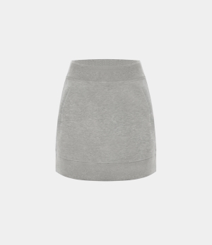 Halara High Waisted Pocket Split Hem Women's Skirts Grey | 501982-PAK