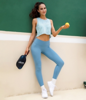 Halara Loose Camo Cropped Tank Women's Tops Mint Green | MTFWXDN-90